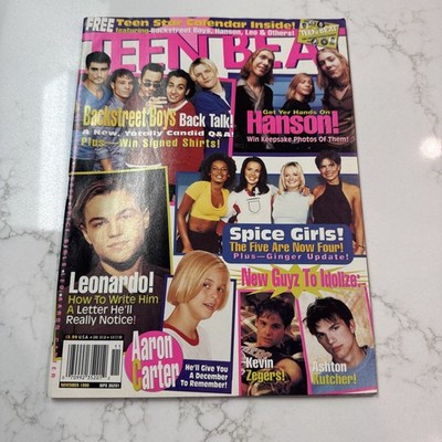 Teen Beat Magazine November 1998 Backstreet Boys 'N Sync Spice