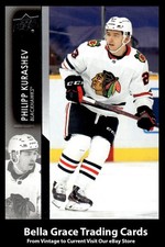2021-22 Upper Deck Philipp Kurashev #42 Chicago Blackhawks NHL Hockey