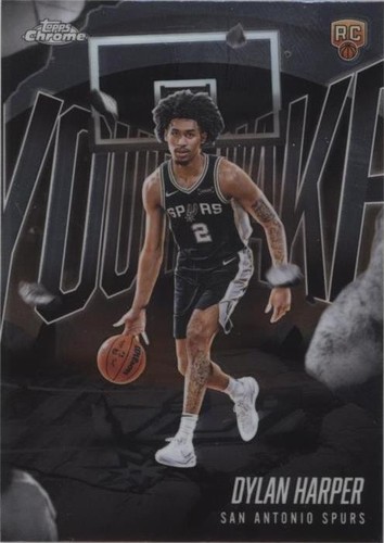 Dylan Harper Spurs Signed Wilson Team Alliance Basketball w/2025