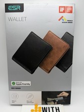 ESR Geo Wallet with Find My, RFID Blocking, GPS Wallet for Men Tracker BLACK NEW