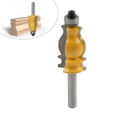 1PCS 8mm Shank Architectural Cemented Carbide Molding Router Bit Woodwork Cutter