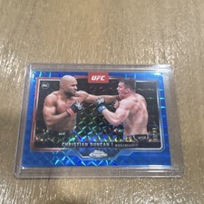 Topps Chrome UFC Blue Geometric Refractor Rookie Christian Duncan /99 #51 2023
