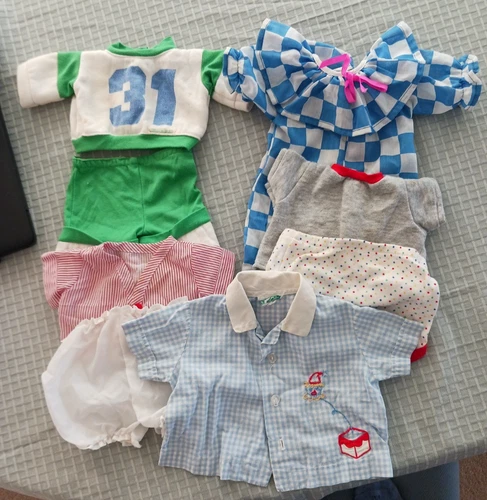 Vintage Cabbage Patch Kids Clothes 1980s Lot of 8 Pieces