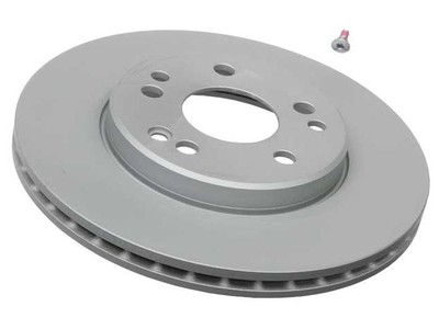 ATE 97NH85F Front Brake Rotor Fits 1995 Mercedes E300