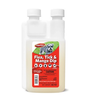 Martin's Flea Tick, & Mange Dip - 16 fl oz by Control Solutions, Inc
