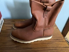 NEW Red Wing Pecos 866 Pull On Work Boot Size 9.5 B Made In The USA