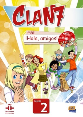 Clan 7 con ¡Hola, amigos! Libro del alumno, m. CD-ROM ~ Marí ... 9788498485363