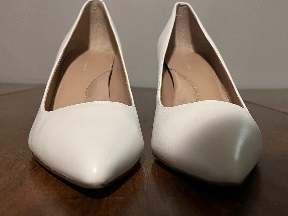 Zapatos de salón Ann Taylor blancos talla 8,5 Foto 4 de 4