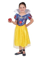 Snow White Deluxe Sparkle Costume, Child - 3-5 Yrs - Rubies