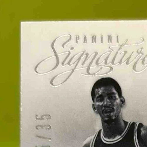 2013-14 Panini Signature George Gervin Dynamic Ink /35 #2 Auto San Antonio Spurs - Image 3 of 4