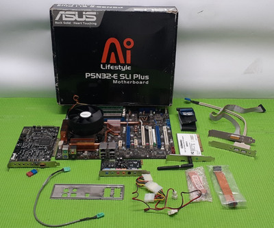 Asus P5N32-E SLI LGA775 ATX Motherboard 6gb DDR2 Core 2 Duo+ everything