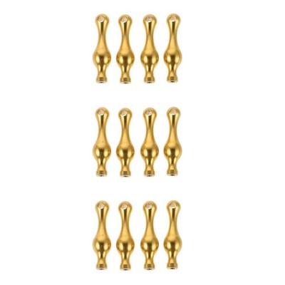 3 Pieces Zubehör Für Möbelzäune Möbelpfosten-endkappen Barwagen-Regalspindeln