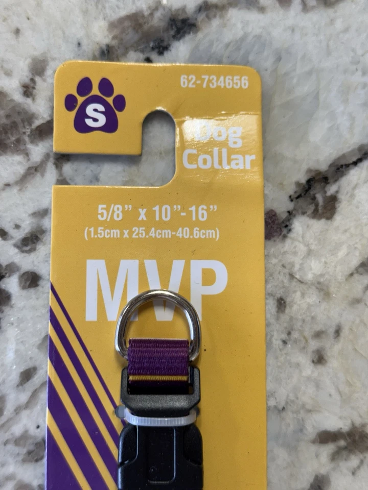 Small Dog Collar By MVP - 5/8” X 10-16” - Image 3 of 4