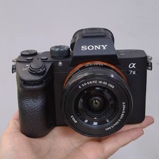 Sony Alpha A7 III 24.2MP Full-Frame Mirrorless Digital Camera W/ 16-50mm Lens