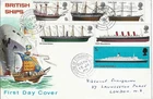 1969 British Ships With House Of Commons CDS