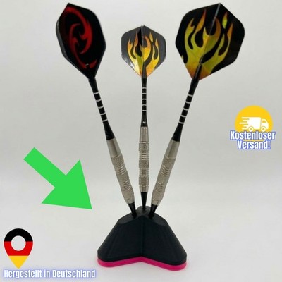 Dartpfeilhalter Dartpfeil Ständer Premium Dart Halter 3 Soft- & Steeldarts