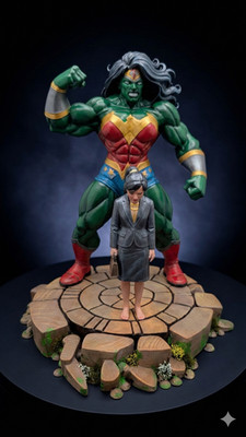 The Wonder Hulk, Original character created by the artist.