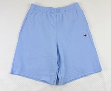 Champion Men's Size Medium 10-Inch Powerblend Fleece Shorts C Logo Pockets