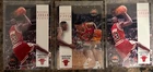 1993 Skybox Premium Michael Jordan (x2) Scottie Pippen (1) Lot of 3 Cards SHARP
