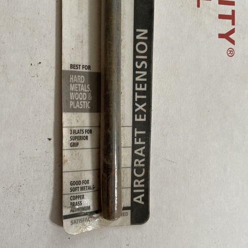 MASTER MECHANIC, EXTRA LONG LENGTH 5/16" x 12" Black Oxide Drill Bit - Picture 3 of 5