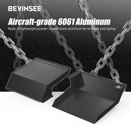 Aluminum Air Intake Scoops For BMW E92 323i 325i 328i 330i 335i 2010-2013 - Picture 5 of 12