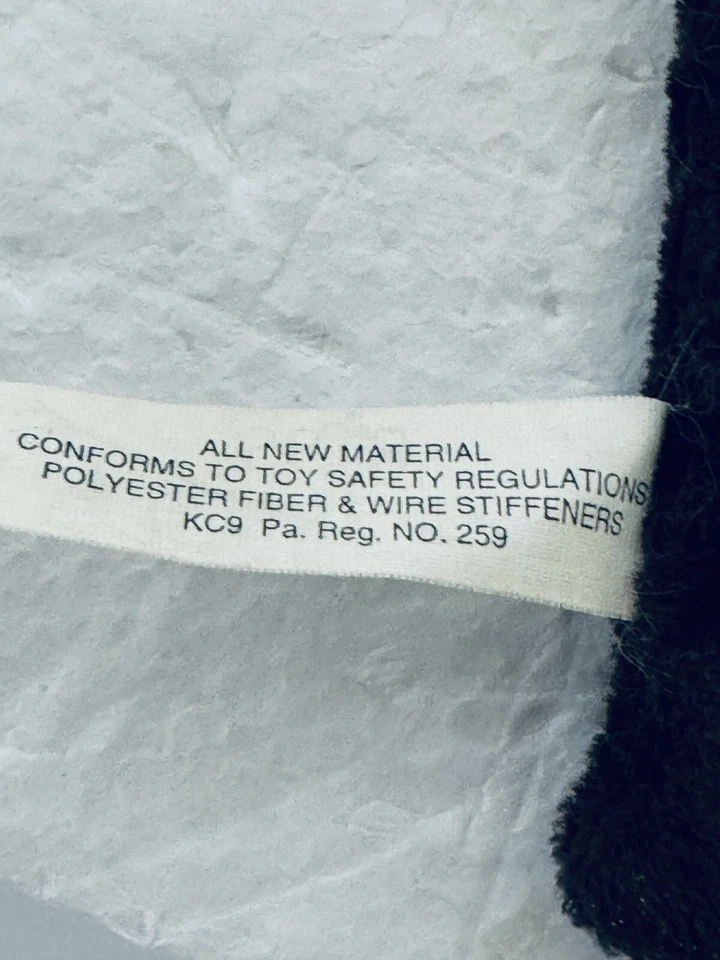 Russ Monkey Brown Flat Wire Soft Toy Bookmark Plush Vintage - Image 4 of 4