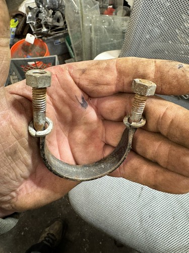1953 1954 Chevrolet Chevy Bel Air 150 210 Original Steering Column Mount U-Bolt - Picture 5 of 6