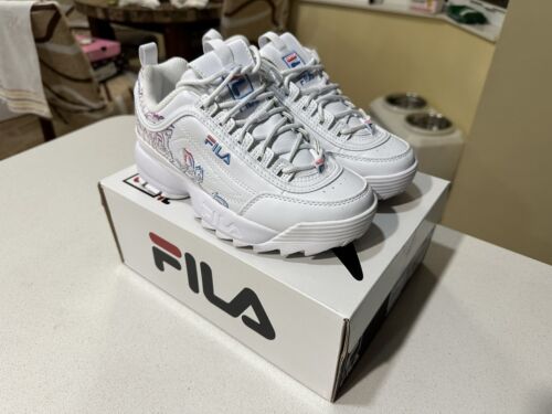 Fila Disruptor II Floral Women Shoes Size 6. - 第 2/4 張圖片
