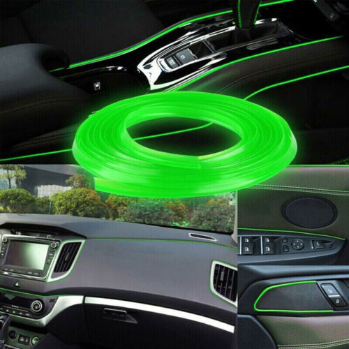 5m Car Molding Line Interior Decor Green Point Edge Gap Door Panel Accessories - Picture 4 of 12