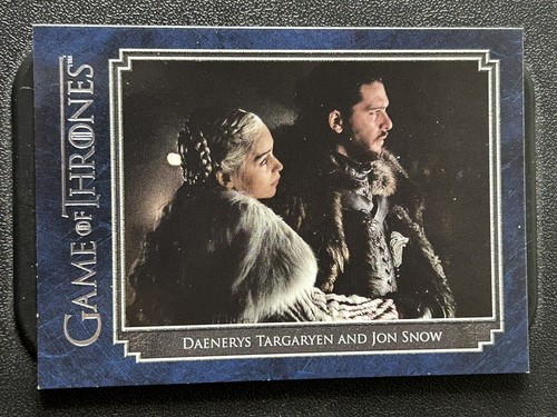 2020 GAME OF THRONES COMPLETE SERIES PAIRS #R12 DAENERYS JON SNOW