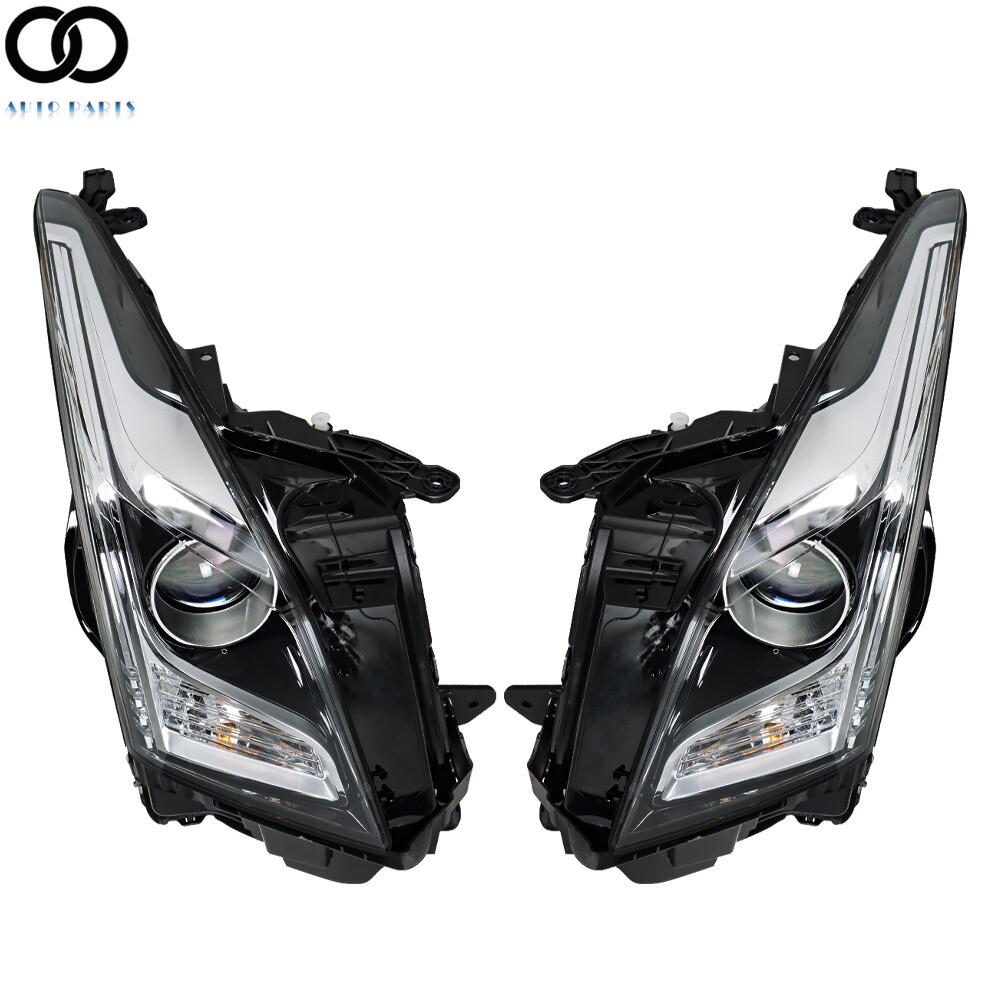 Aazon.co: glistuning LED Headlights Copatible with Cadillac ATS 2013