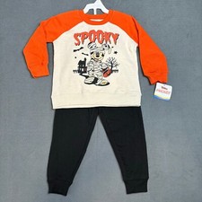 Disney Toddler Boys Micky Mouse Sweatshirt Pants Halloween Outfit Set