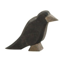 Ostheimer Rabe Holzfigur Holztier Spieltier 1...