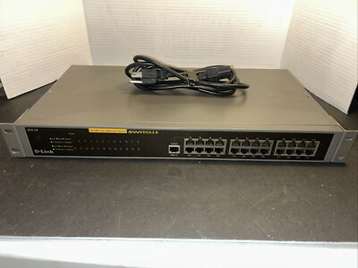 D-Link 24-Port 10/100 FE Unmanaged Network Switch DSS-24+