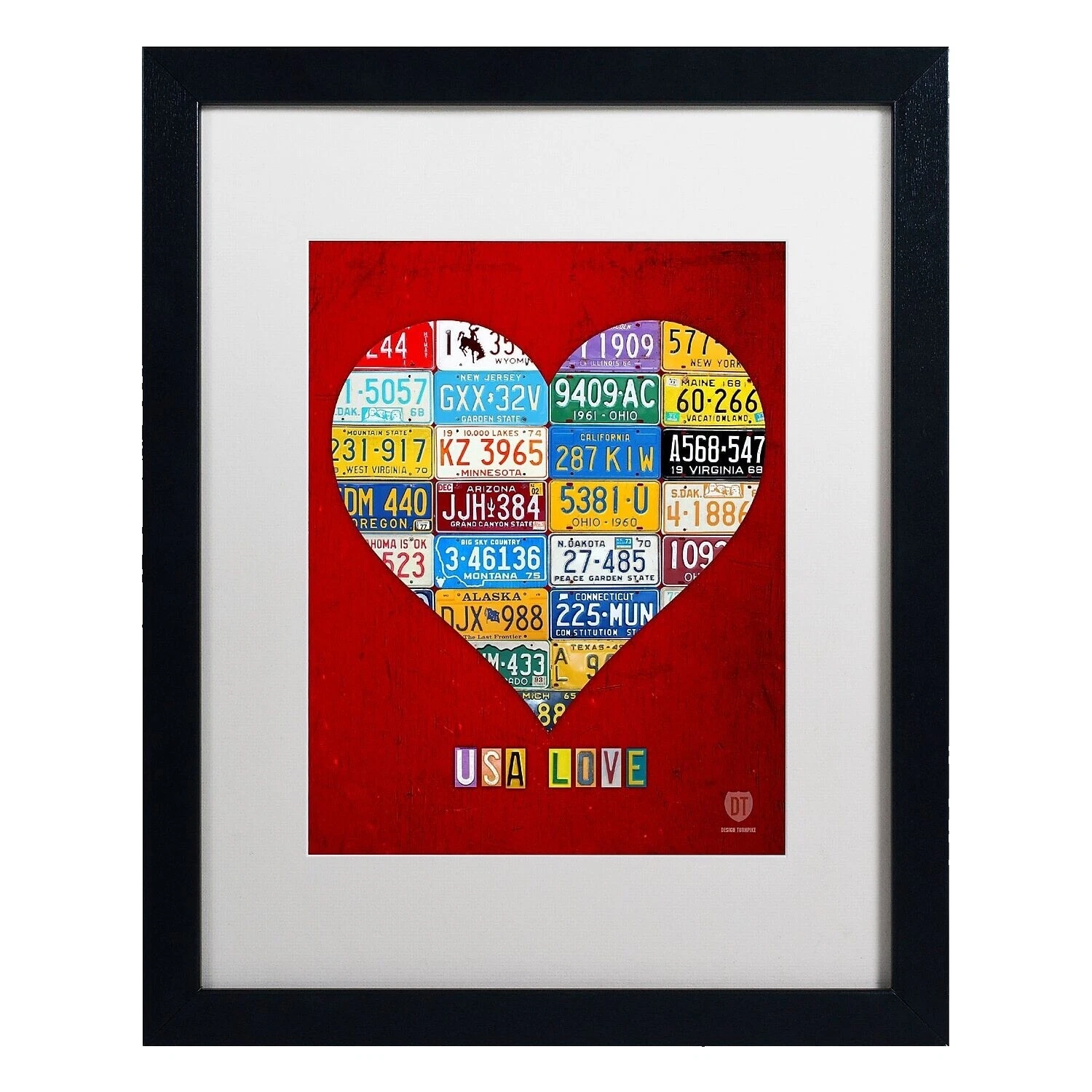 Acrylic Heart Picture Frames