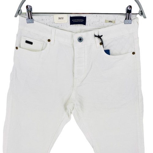 Scotch&Soda Pike Blanco Vaqueros Pitillo Todas las Tallas - Imagen 2 de 11