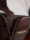 NEW! WOMENS BOOTIES SIZE 7M BROWN SUEDE LEATHER SNAKESKIN CIRCA JOAN DAVID LUXE — photo 6