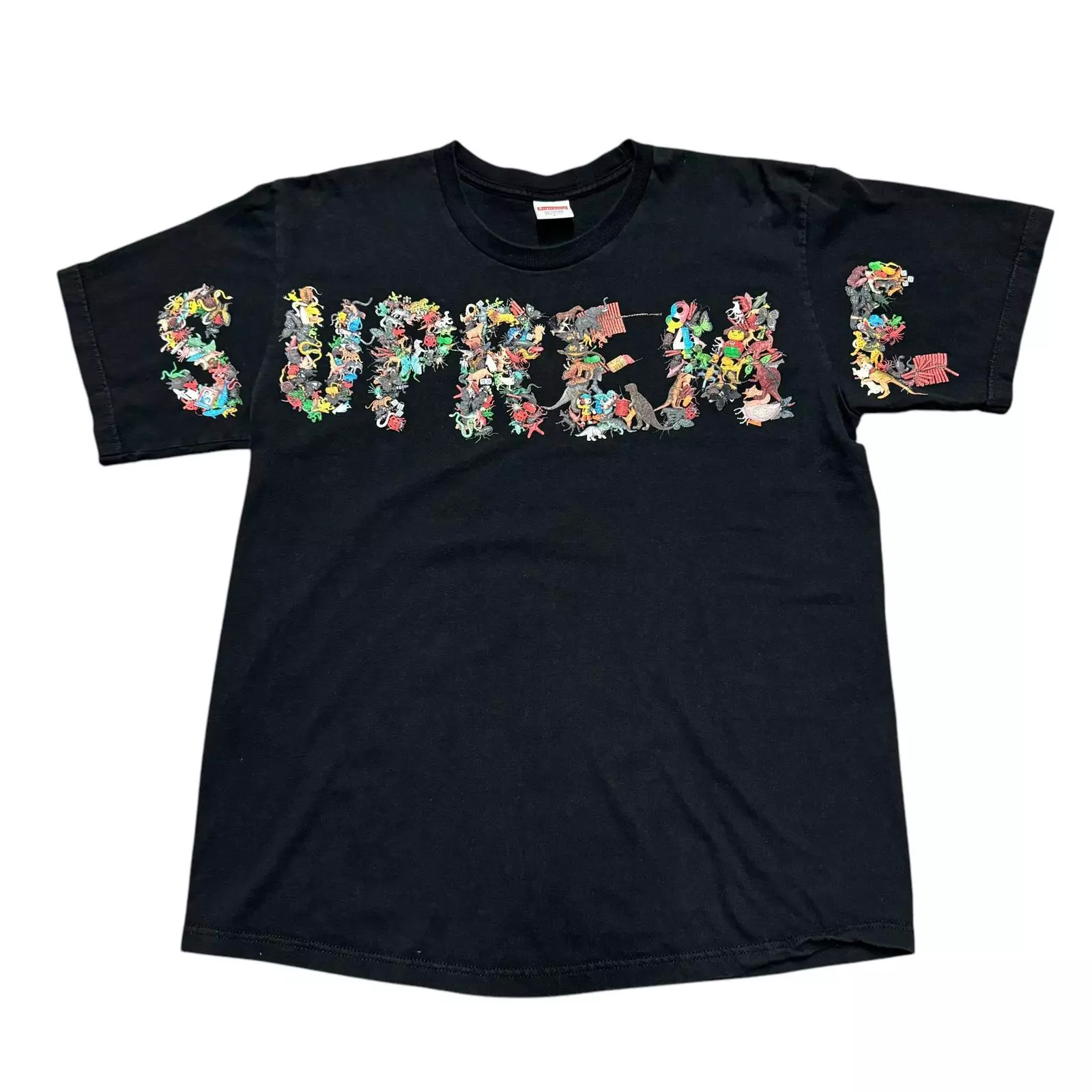 Chemise Supreme Homme Grande Pile Jouet SS21 Streetwear Patineur Rare Noir Made in USA