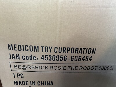 BE@RBRICK ROSIE THE ROBOT 1000％ BE＠RBRICK The Jetsons Rosie the Robot 1000％: MEDICOM TOY