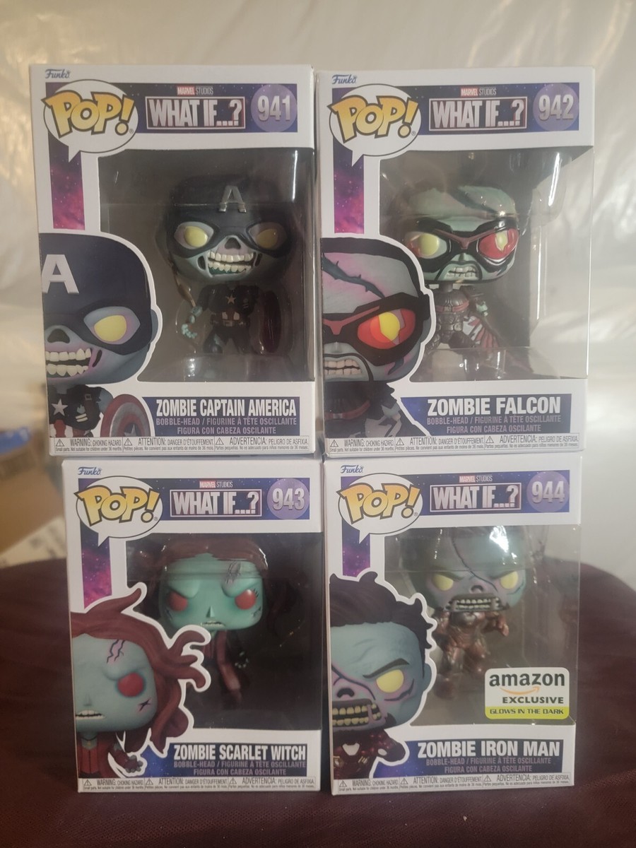Funko Pop Marvel What If..? Zombie 4-Pack Lot | eBay