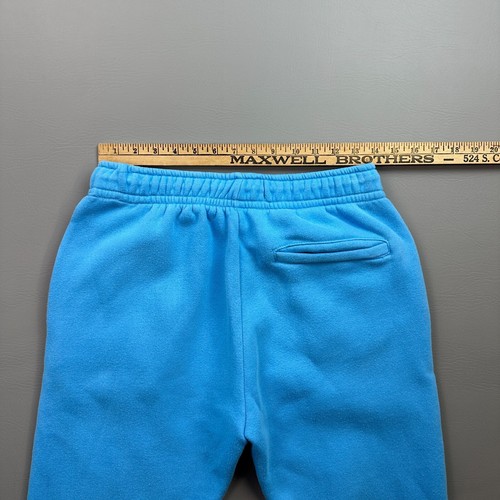 Looney Tunes Sweatpants Boys Large Blue Marvin The Martian Embroidered Jogger - Picture 9 of 9