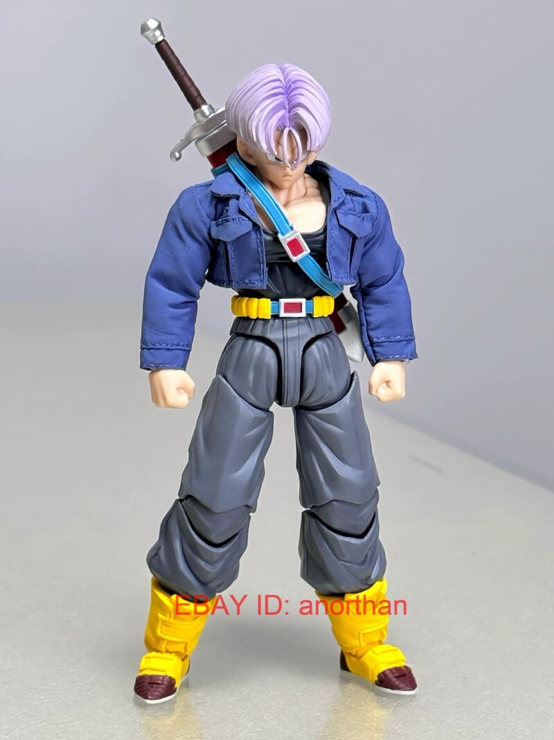 1/12 Short Blue Jacket For SHF Super Saiyan Trunks Accessories (No