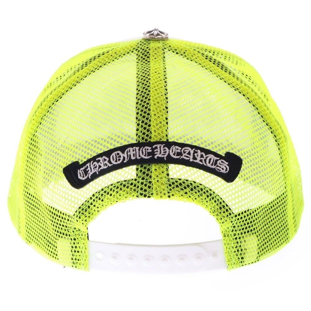 CHROME HEARTS CRS PATCH Trucker Cap Cross Patch Mesh Tracker CHROME HEARTS CRS PATCH Trucker Cap Cross Patch Mesh Tracker