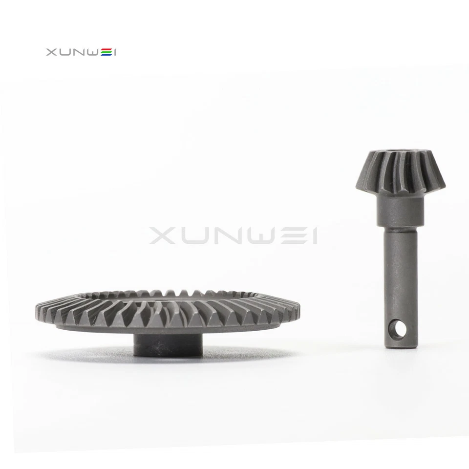 AX30402 Heavy Duty Bevel Helical Gear Set 43T & 13T fits Axial Yeti SCX10 Wraith - Image 4 of 4