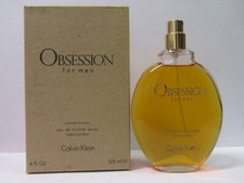 Obsession by Calvin Klein For Men 4 oz Eau de Toilette Spray New Older Version