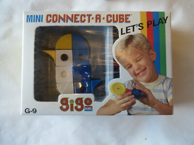 GIGO BLOCKS vintage mini connect a cube G-9 let's play vintage play set penguin