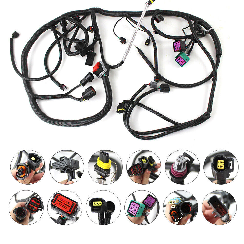 3C3Z12B637BA Engine Wiring Harness 2003 2004 for Ford Super Duty F250 F350 6.0L