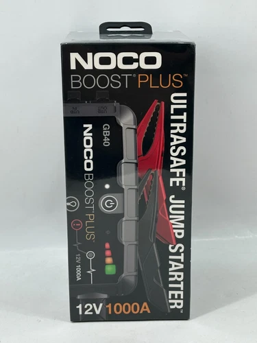 NOCO Boost Plus GB40 1000A 12V UltraSafe Portable Lithium Battery Jump Starter