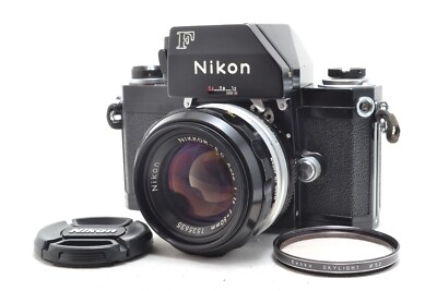 Near Mint] Nikon F Photomic FTN Black Apollo w/Nikkor SC Auto 50mm 