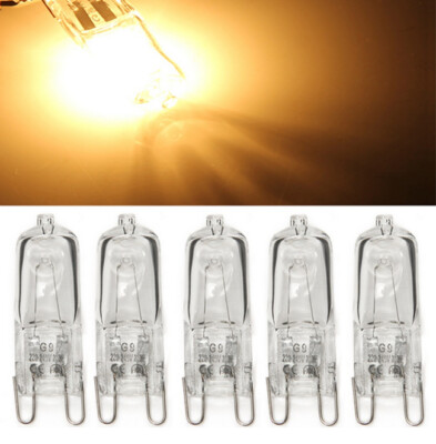 10x Halogen Leuchtmittel G9 Leuchtstab 18 25 28 40 Watt 230V AC Lampe 2700K